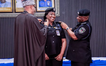 IGP Disu Decorates Newly Promoted Deputy Inspectors-General of Police