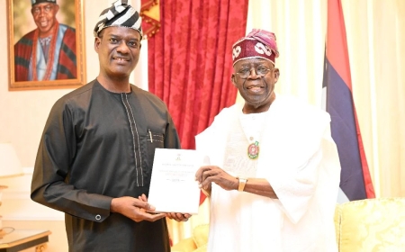 BREAKING: Tinubu Swears in Oyedele as Minister of State for Finance