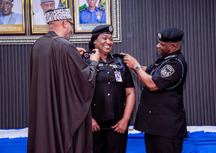 IGP Disu Decorates Newly Promoted Deputy Inspectors-General of Police