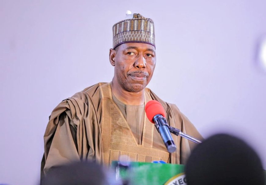 JUST IN: Zulum Dissolves Borno Executive Council, Relieves Commissioners of Duties
