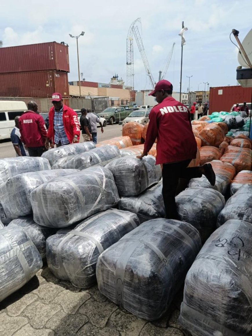 NDLEA Intercepts ₦10.4bn Canadian Loud at Lagos Port