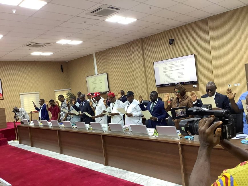 Soludo swears in 18 commissioners, four agency heads in Anambra